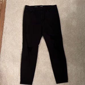 Wild Fable |  Women’s Distressed Jeans | Black |Size 14